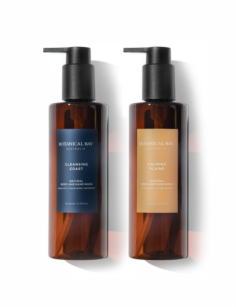 Luxury Hand & Body Wash  - Gift Set For Body & Home - Calming & Cleansing